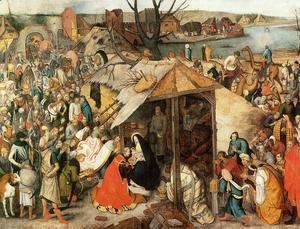 Pieter the Elder Bruegel - The Adoration of the Magi