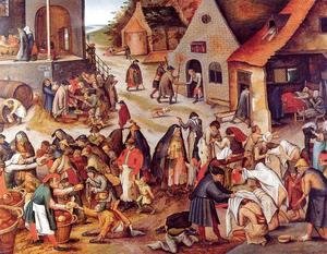 Pieter the Elder Bruegel - The Seven Acts of Charity