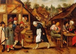 Pieter the Elder Bruegel - The Egg Dance
