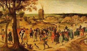 Pieter the Elder Bruegel - The Wedding Procession