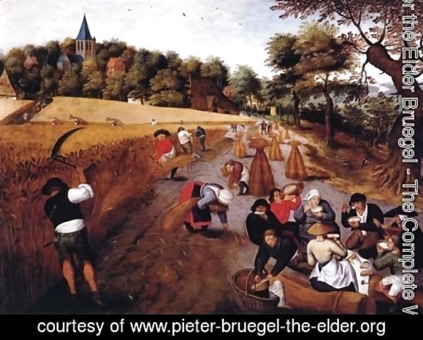 Pieter the Elder Bruegel - The Harvest