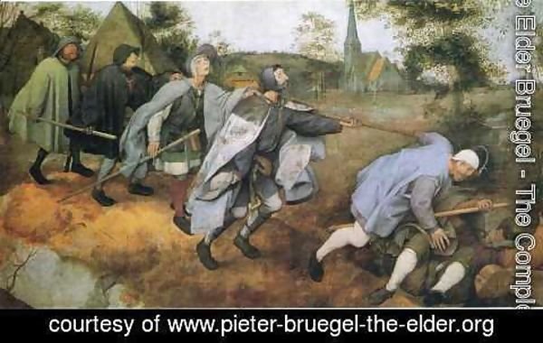 Pieter the Elder Bruegel - The Parable of the Blind Leading the Blind
