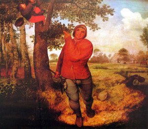 Pieter the Elder Bruegel - The nest thief