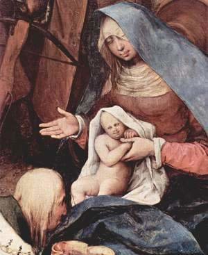 Adoration of the Magi, detail 2