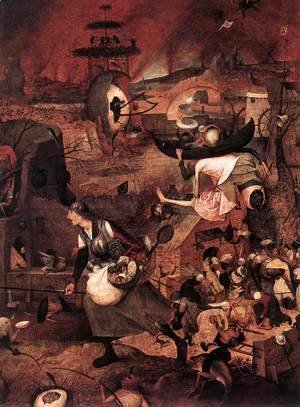 Pieter the Elder Bruegel - Dulle Griet (detail 1)