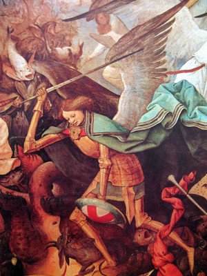 Pieter the Elder Bruegel - The fall of the rebel angels (detail 1)