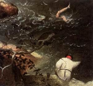 Landscape with the Fall of Icarus (detail) 2