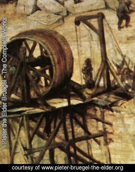 Pieter the Elder Bruegel - The Tower of Babel (detail) 9