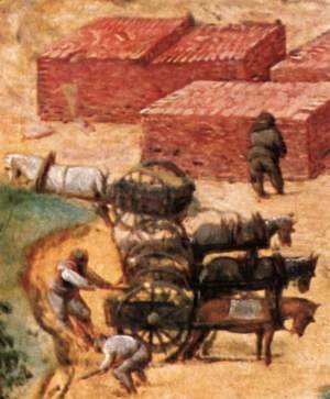 Pieter the Elder Bruegel - The Tower of Babel (detail) 18