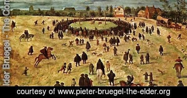 Pieter the Elder Bruegel - Christ Carrying the Cross (detail) 5