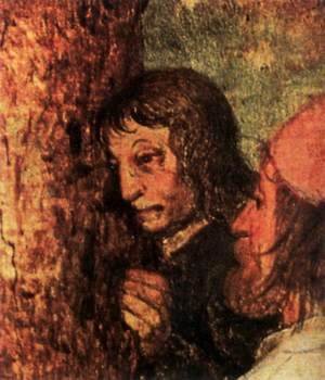 Pieter the Elder Bruegel - Christ Carrying the Cross (detail) 8