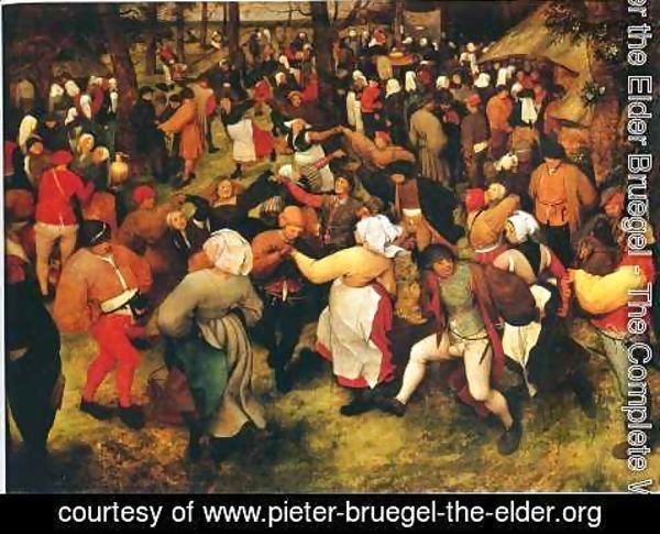 Pieter the Elder Bruegel - Wedding Dance in the Open Air
