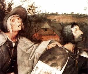 Pieter the Elder Bruegel - The Parable of the Blind Leading the Blind (detail)
