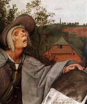 Pieter the Elder Bruegel - The Parable of the Blind Leading the Blind (detail) 2