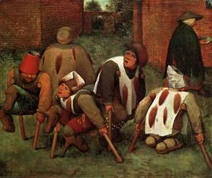 Pieter the Elder Bruegel - The Cripples