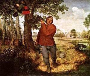 Pieter the Elder Bruegel - The Peasant and the Birdnester