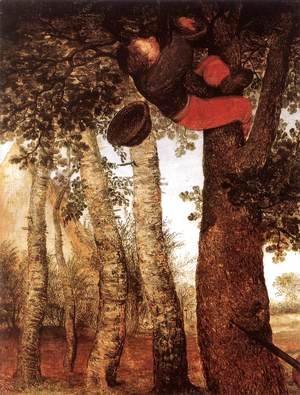 Pieter the Elder Bruegel - The Peasant and the Birdnester 2
