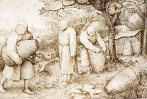 Pieter the Elder Bruegel - The Beekeepers and the Birdnester