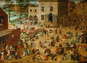 Pieter the Elder Bruegel - Children's Games 1559-60