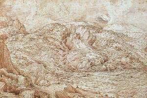 Pieter the Elder Bruegel - Landscape of the Alps