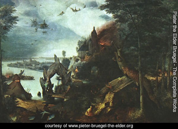 Landscape with the Temptation of Saint Anthony 1555-58