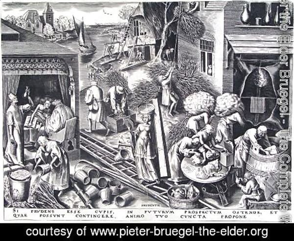 Pieter the Elder Bruegel - Prudence 1559