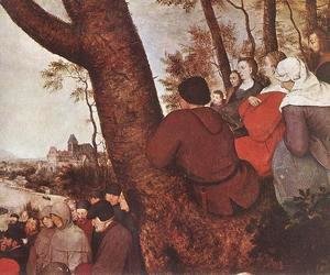 Pieter the Elder Bruegel - The Sermon of St John the Baptist (detail 4) 1566