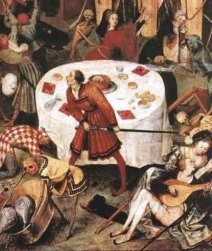 Pieter the Elder Bruegel - The Triumph of Death (detail) c. 1562