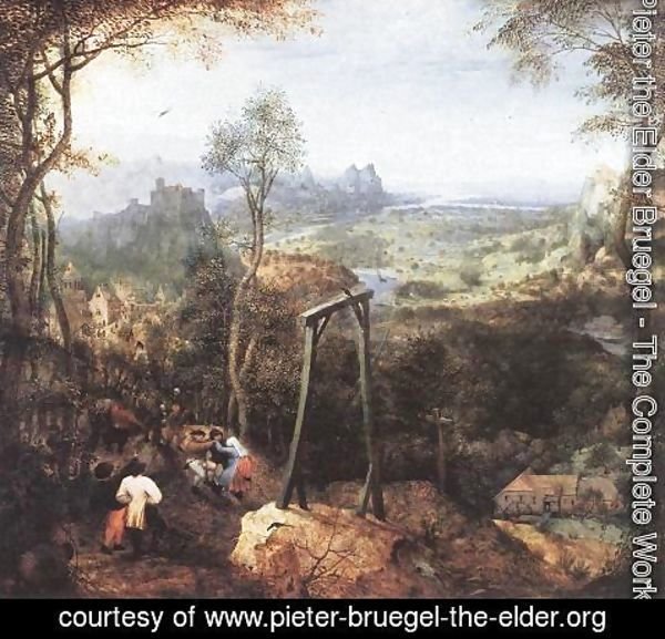 Pieter the Elder Bruegel - The Magpie on the Gallows 1568
