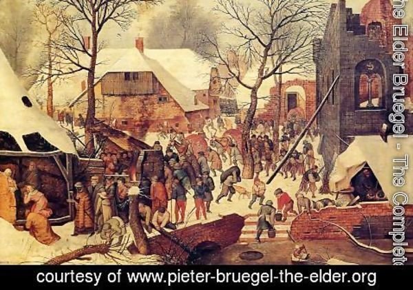 Pieter the Elder Bruegel - The Adoration of the Magi in the Snow