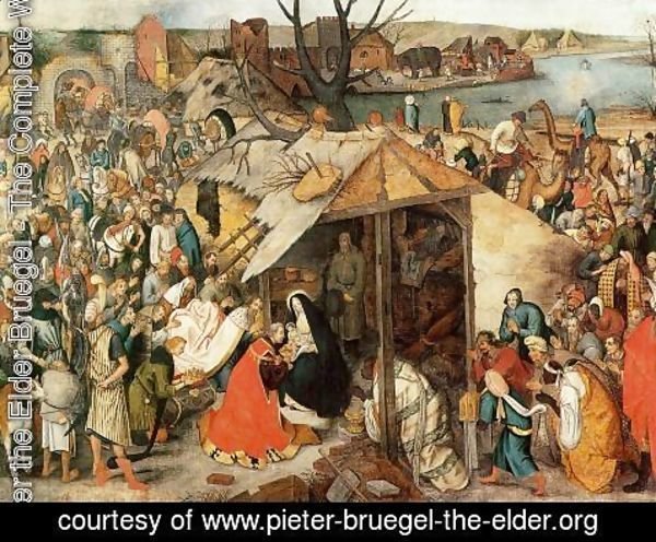 Pieter the Elder Bruegel - The Adoration of the Magi