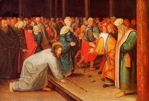 Pieter the Elder Bruegel - Christ and the Adulteress