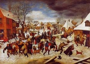 Pieter the Elder Bruegel - The Massacre of the Innocents