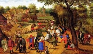 Pieter the Elder Bruegel - The Return of the Fair