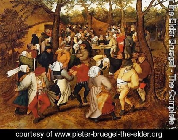 Pieter the Elder Bruegel - The Peasant Wedding