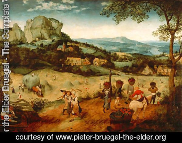 Pieter the Elder Bruegel - Hay-Harvest