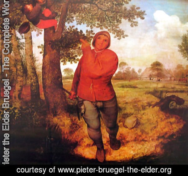 Pieter the Elder Bruegel - The nest thief