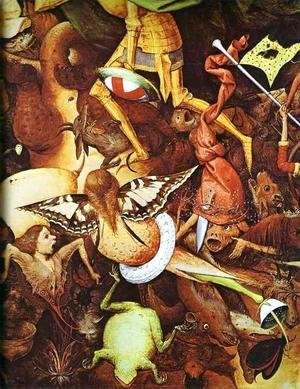 Pieter the Elder Bruegel - The fall of the rebel angels (detail 2)