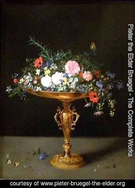 Pieter the Elder Bruegel - An Arrangement of Flowers