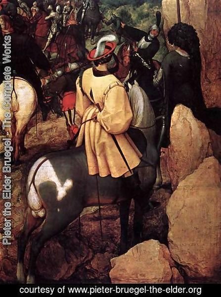 Pieter the Elder Bruegel - The Conversion of Saul (detail)