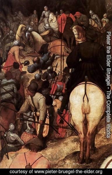 Pieter the Elder Bruegel - The Conversion of Saul (detail) 3
