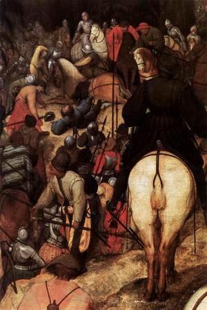 Pieter the Elder Bruegel - The Conversion of Saul (detail) 3