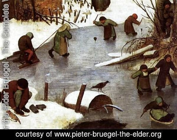 Pieter the Elder Bruegel - The Census at Bethlehem (detail) 5