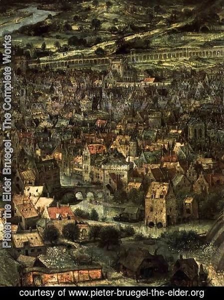 Pieter the Elder Bruegel - The Tower of Babel (detail) 2