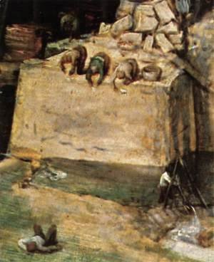 Pieter the Elder Bruegel - The Tower of Babel (detail) 12