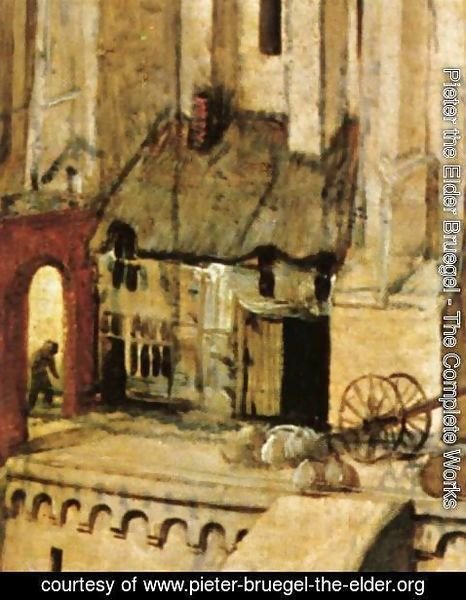 Pieter the Elder Bruegel - The Tower of Babel (detail) 14