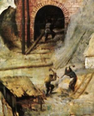 Pieter the Elder Bruegel - The Tower of Babel (detail) 15