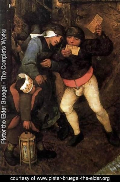 Pieter the Elder Bruegel - Gloomy Day (detail) 6