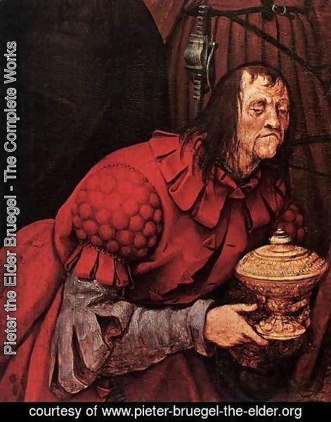 Pieter the Elder Bruegel - The Adoration of the Kings (detail) 3