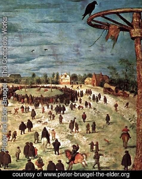 Pieter the Elder Bruegel - Christ Carrying the Cross (detail) 6
